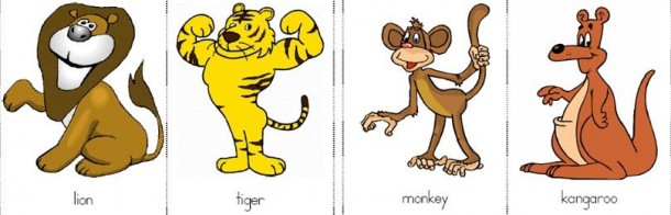 儿童英语常用单词动物篇 狮子、老虎